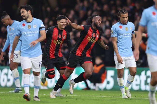 Màn so tài Man City vs Bournemouth