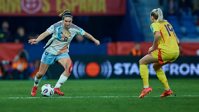 Màn so tài Nữ Tây Ban Nha vs Nữ Bỉ